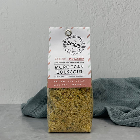 Basque Apricot & Pistachio Moroccan Cous Cous