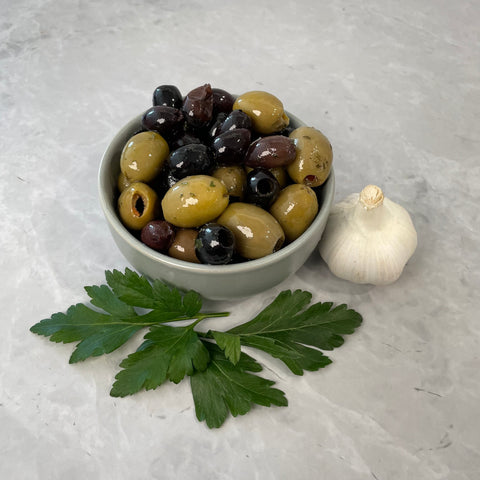 Marinated & Pitted Mixed Olives