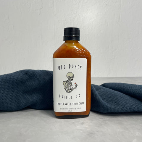 Old Bones Chilli Co.: Smoked Garlic Chilli Sauce