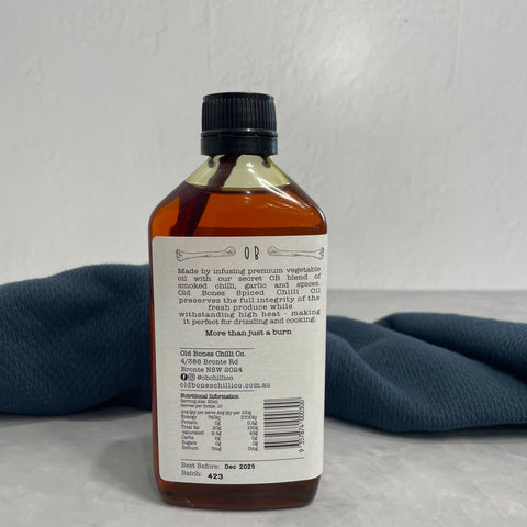Old Bones Chilli Co.: Spiced Chilli Oil