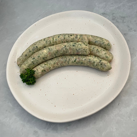 Chicken Sausages: Spinach, Pine Nut & Fetta