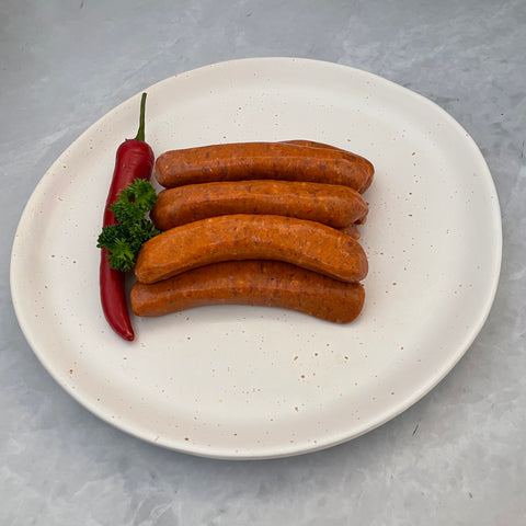 Texas Chilli Sausages